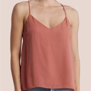 New LUSH NORDSTROM Women's Rosewood Lace Camisole Tank Top Size XS Spring